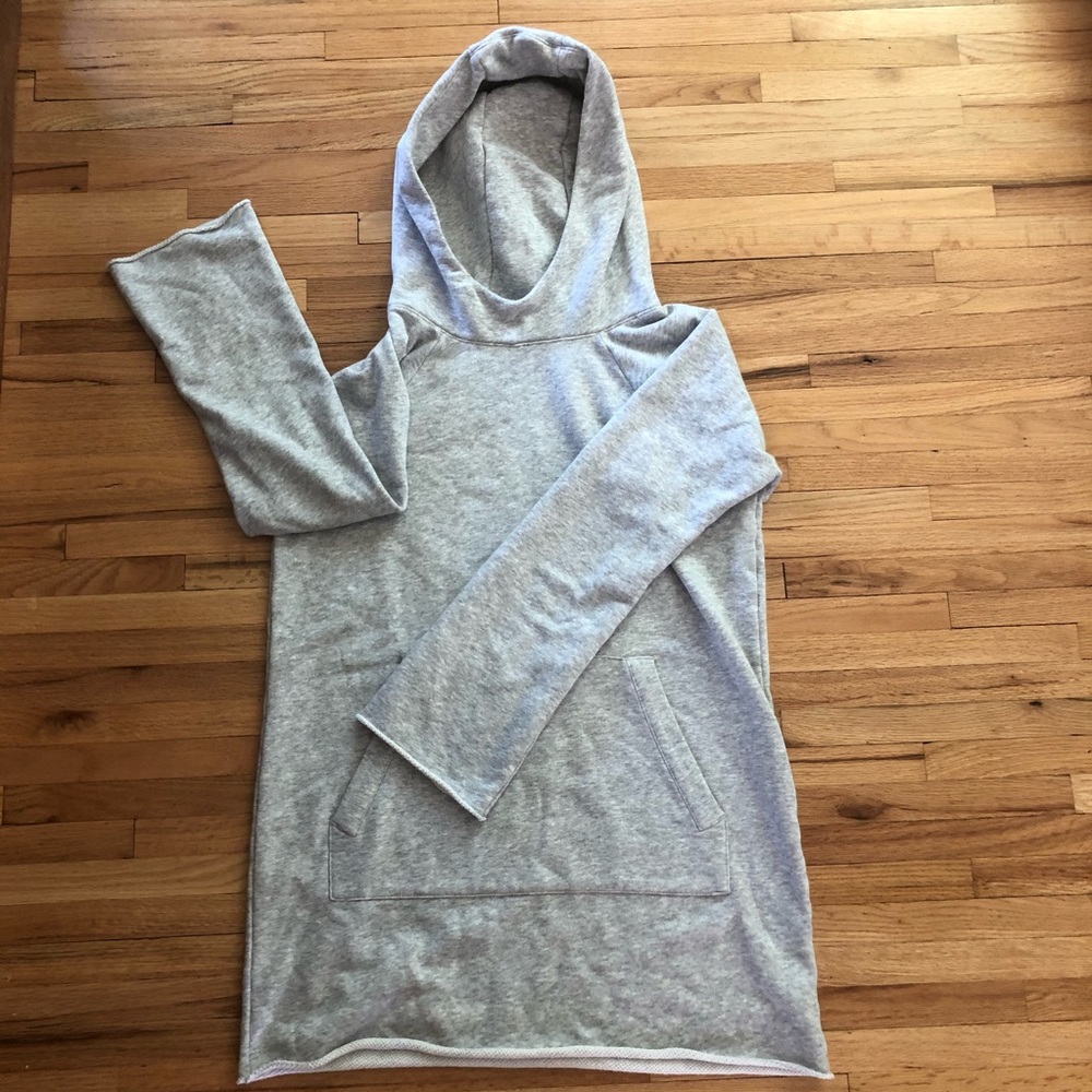 Athleta hooded sweater dress size Medium